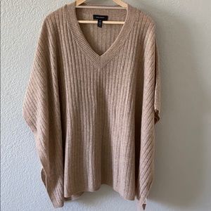 Halogen Cashmere Poncho